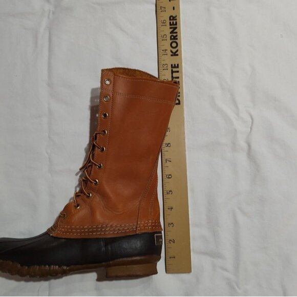 LL Bean Maine Hunting Shoe Tall Duck Boots 6N - Picture 12 of 12
